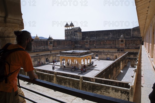 Women's Wing or Wing of the Queens in the Amber Fort or Fortress, Jaipur, Rajasthan, India
