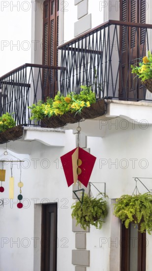 Panama, Panama City historic center Casco Viejo colorful streets and colonial architecture