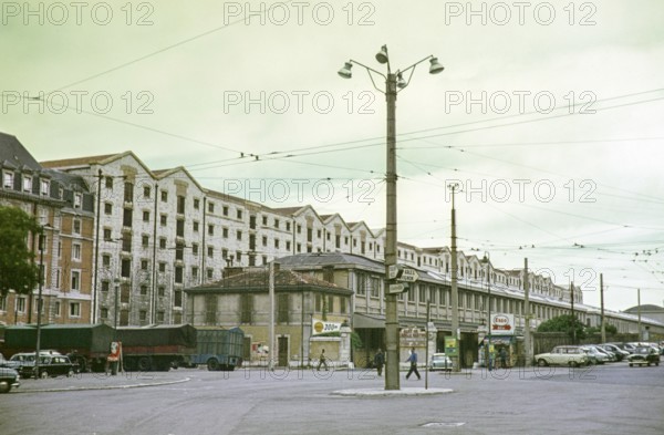 Historic buildings Les docks de la Joliette, Marseille, France, Europe, 1960s