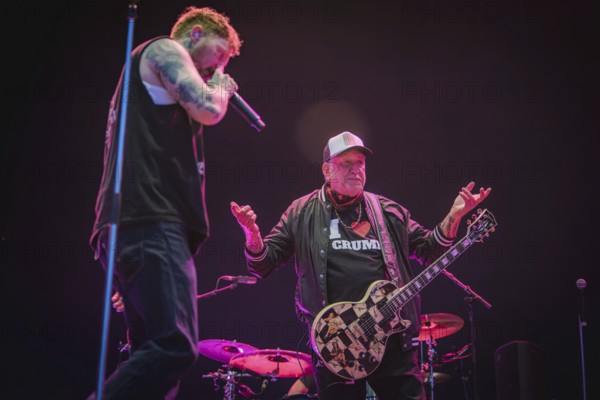 Frank Carter (singer) and Steve Jones (guitarist) from the Sex Pistols ft. Frank Carter live in the Berlin Zitadelle Spandau on 04.07.2025