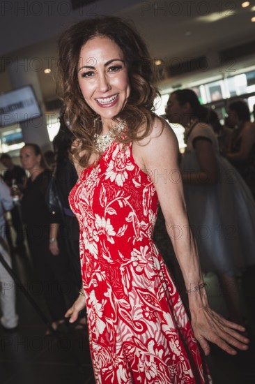 Anastasia Zampounidis at the Danny Reinke Fashion Show during the Berlin Fashion Week 2025 on 02.07.2025