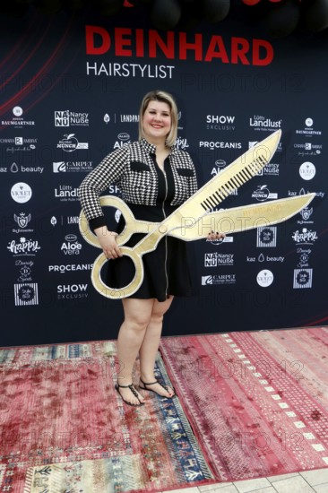 Janine Becker (owner) at the VIP opening of the new Deinhard Salon Am Mühlanger 3, Berlin, 28 June 2025