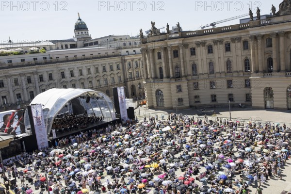 Staatsoper für alle, a free open-air concert with conductor Christian Thielemann and the Staatskapelle Berlin on Berlin's Bebelplatz, Berlin, 22 June 2025