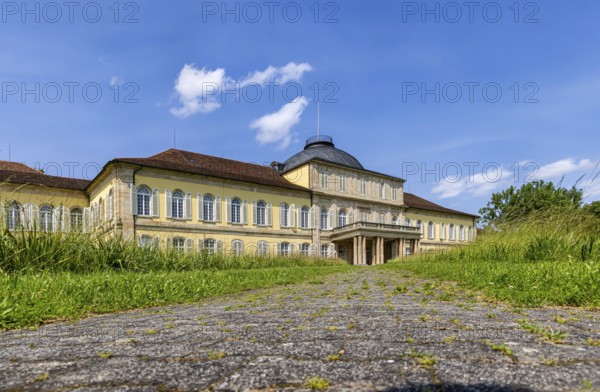 Hohenheim Palace. Campus of the University of Hohenheim. Stuttgart, Baden-Württemberg, Germany