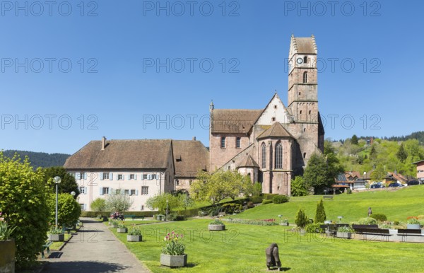 Alpirsbach Monastery and Monastery Church, Northern Black Forest, Baden-Württemberg, Germany