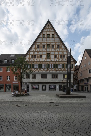Memmingen, Old Town, Weinmakt, Bavaria, Germany