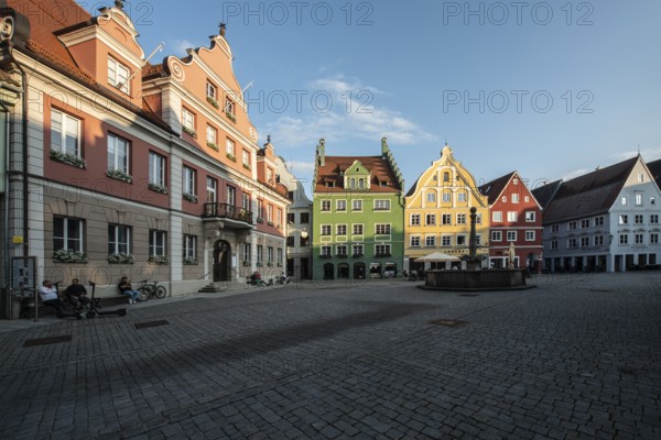 Memmingen, Old Town, Weinmakt, Bavaria, Germany