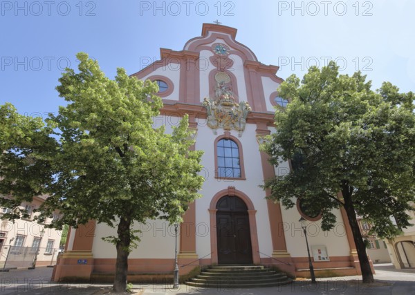 Romanesque St Martin's Church, Ettlingen, Black Forest, Northern Black Forest, Baden-Württemberg, Germany