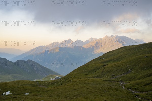 Sunrise in the Mountains at Hochalpenstraße, Pinzgau, Salzburg, Austria