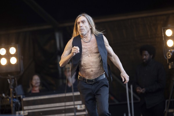 Iggy Pop, concert at the Zitadelle Spandau, Berlin, 19.06.2025