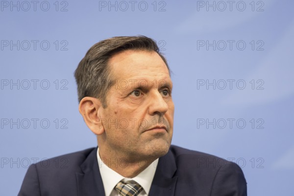 Olaf Lies (SPD, Minister-President of Lower Saxony) during a press conference after the consultation between Federal Chancellor Friedrich Merz and the heads of government of the federal states in the Federal Chancellery, Berlin, 18 June 2025