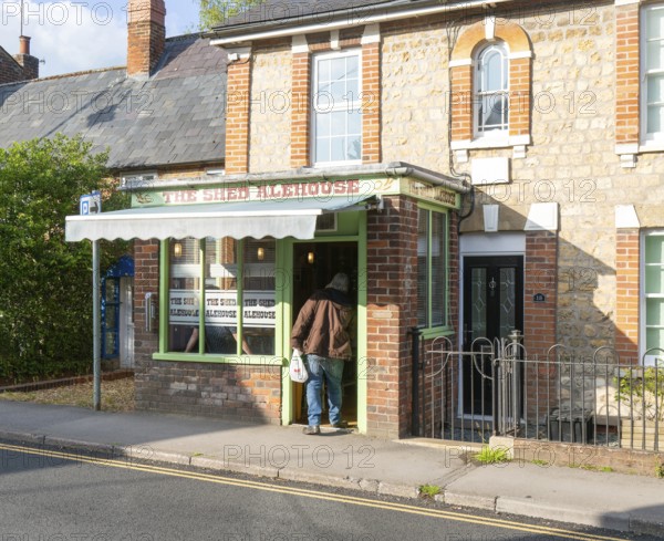 The Shed Alehouse pub, Pewsey, Wiltshire, England, UK