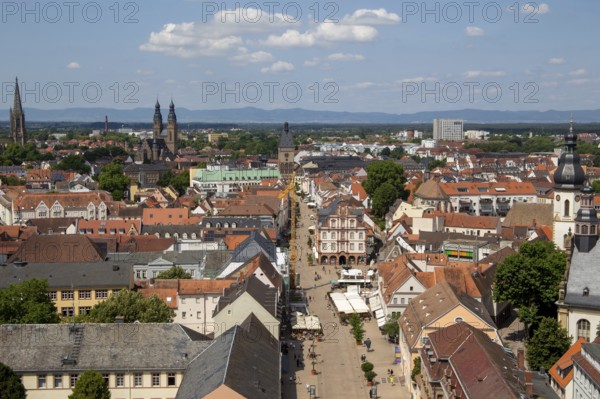 Panorama of Speyer, Rhineland-Palatinate