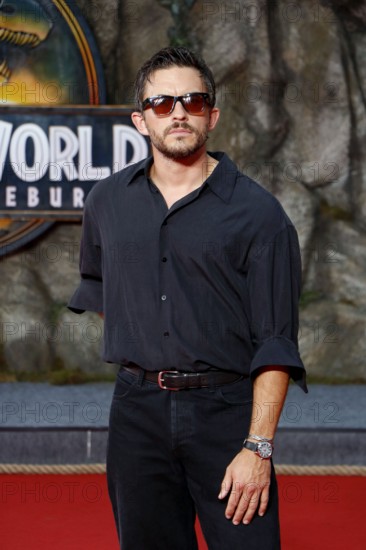Jonathan Bailey at the German premiere of Jurassic World at the Zoo Palast in Berlin on 18 June 2025