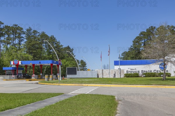 Administrative building for National Aeronautics and Space Administration (NASA) in the Stennis Space Center near Bay St Louis, Mississippi