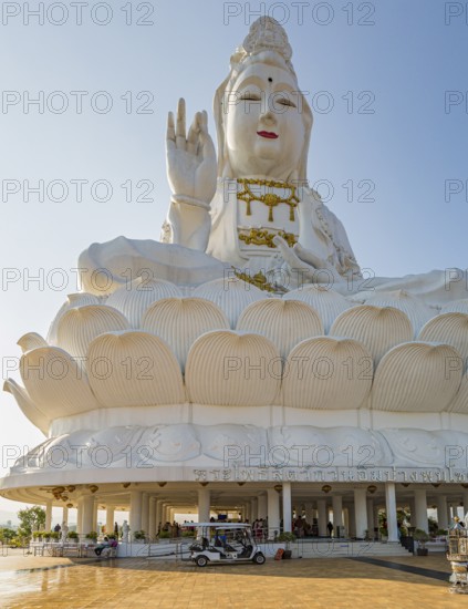 Guan Yin (Goddess of Mercy) statue at Wat Huay Pla Kang Temple in Chiang Rai province of Northern Thailand