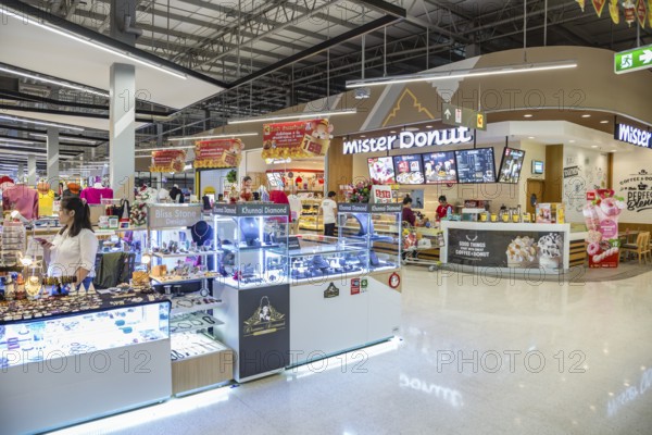 Mister Donut shop located in the Big C Supercenter in Chiang Rai, Thailand