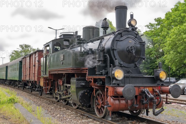 Prussian train steam railway Minden Germany