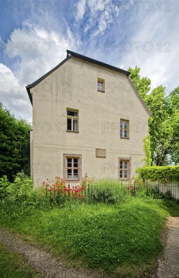 Birthplace of the philosopher Friedrich Nietzsche, museum, Röcken, town of Lützen, Saxony-Anhalt, Germany