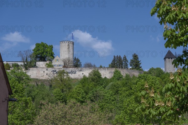 Historic Lengenfeld Castle, Burglengenfeld, Upper Palatinate, Bavaria, Germany