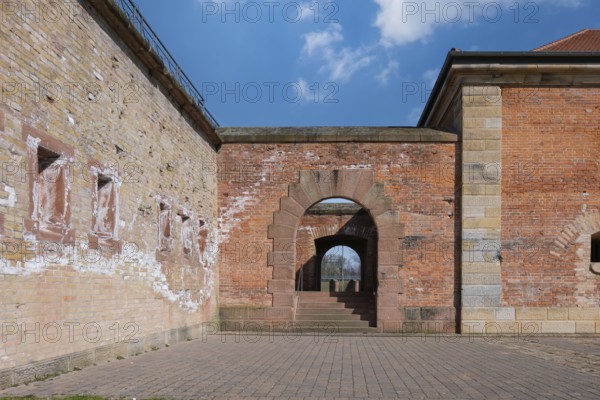 Germersheim Fortress, royal Bavarian fortress, Fronte Lamotte, Germersheim, Rhineland-Palatinate, Germany