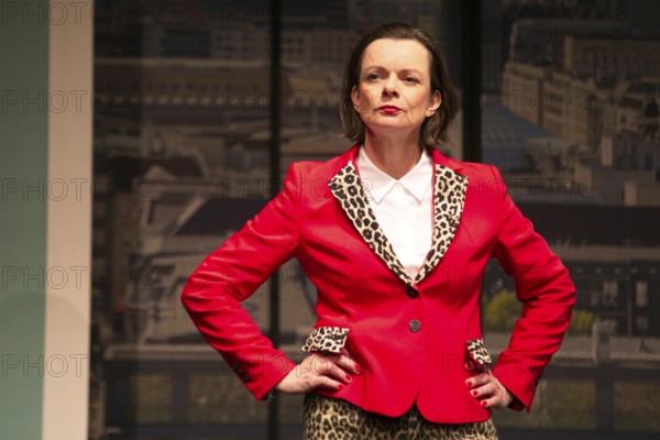 Katrin Schwingel - Dorothee, Mordskolleginnen, photo rehearsal on 16.06.2025 at the Berliner Kriminal Theater, Berlin, premiere: 06.07.2025 at The Lakeside, Strausberg