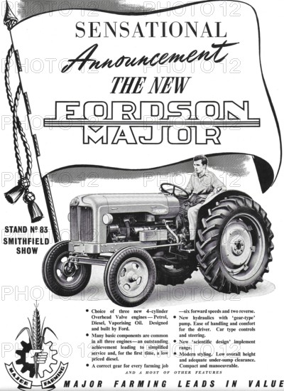 Advertising in Country Life magazine UK 1951