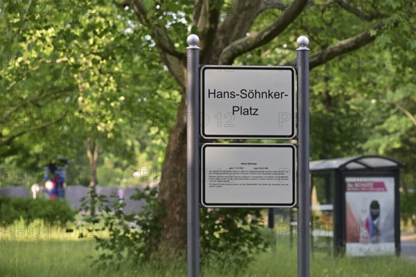 Hans-Söhnker-Platz in Dahlem