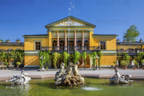Kaiservilla im Kaiserpark, Bad Ischl, Trauntal, Salzkammergut, Upper Austria, Austria