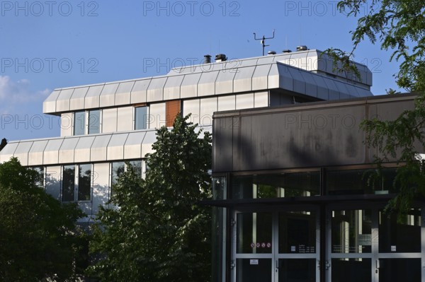 Parts of the Rostlaube and Silberlaube building complex at Freie Universität Berlin in Dahlem