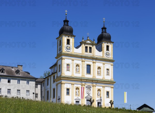 Maria Plain pilgrimage church, baroque church, Bergheim near Salzburg, Flachgau, Salzburger Land, Austria