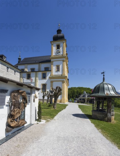 Maria Plain pilgrimage church, baroque church, Bergheim near Salzburg, Flachgau, Salzburger Land, Austria