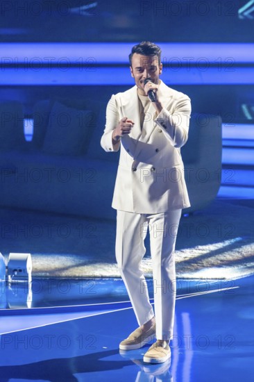 Giovanni Zarella with the song Universo at the Beatrice Egli Show in Studio Berlin Adlershof on 08.04.2025. The broadcast will take place on Easter Saturday, 19 April 2025, 20:15, on Ersten