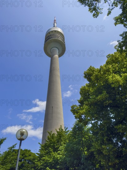 Olympic Tower, Olympic Park, Munich, Bavaria, Germany