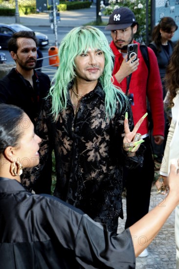 Bill Kaulitz at the special screening of Kaulitz & Kaulitz S2 at the Delphi Filmpalast in Berlin on 12 June 2025