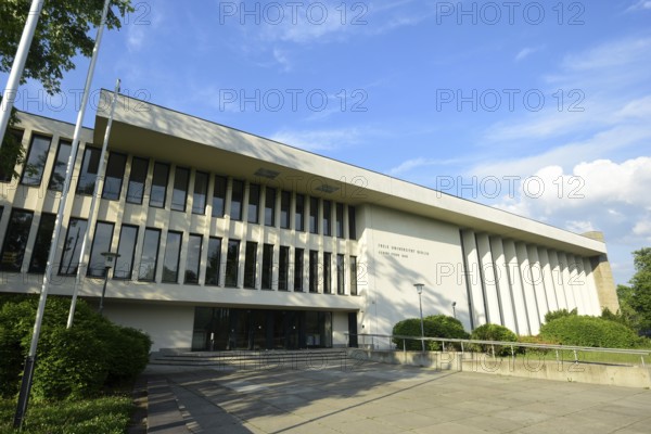 The Henry Ford Building of Freie Universität Berlin, which houses the university library and the university's Audimax theatre
