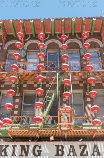 Chinatown decorations, San Francisco. California, USA