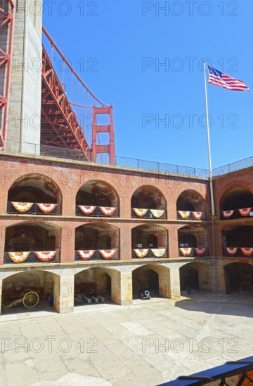 Fort Point, San Francisco, California, USA
