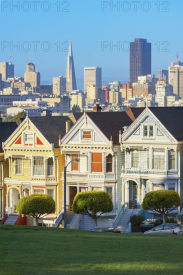 The Painted Ladies, Alamo Square, San Francisco, California, USA