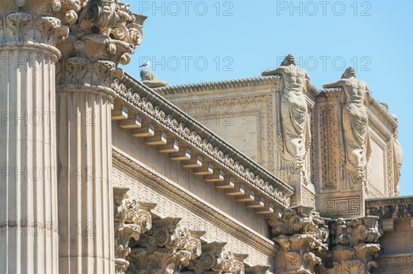 Palace of Fine Arts, San Francisco, California, USA