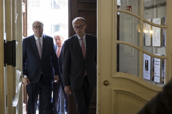 Friedrich Merz (Chancellor of the Federal Republic of Germany) attends the award ceremony for the German National Prize 2025 in Französische Friedrichstadtkirche, Berlin, on 10 June 2025