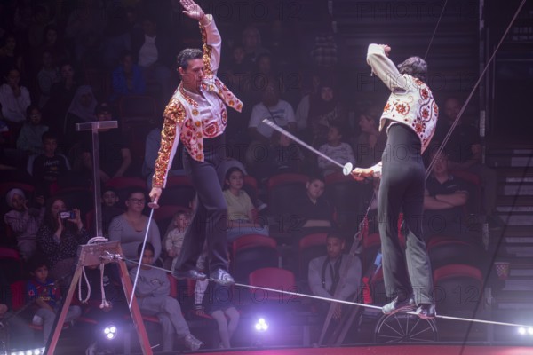 Performance by Circus Barelli in Mannheim