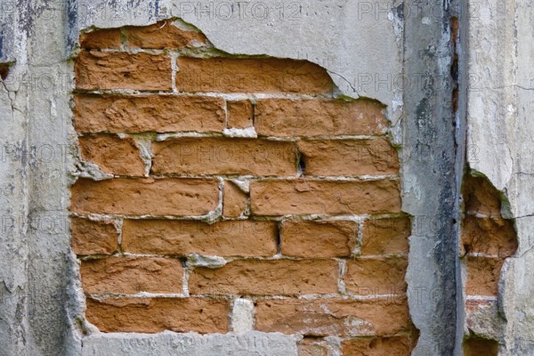 Historic masonry, need for renovation, Germany