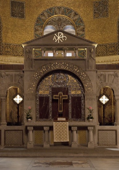 Church of the Redeemer, the best-preserved testimony to Kaiser Wilhelm II's church building programme, Bad Homburg vor der Höhe, Germany
