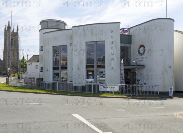 Teign Heritage Centre museum, Teignmouth, south Devon, England, UK