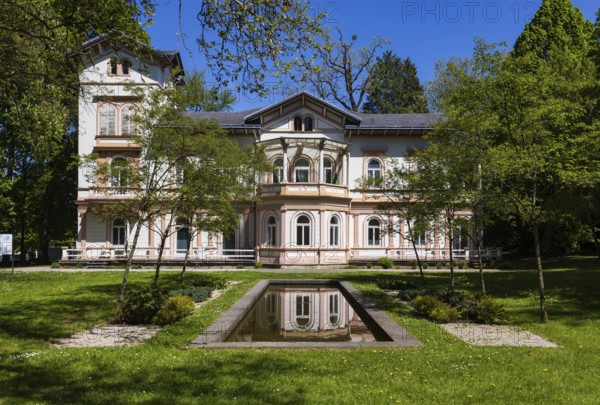 Rablvilla in the spa gardens, spa town, Bad Hall, Traunviertel, Upper Austria, Austria