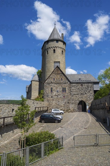 Altena Castle, Altena, Sauerland, Westphalia, North Rhine-Westphalia, Germany