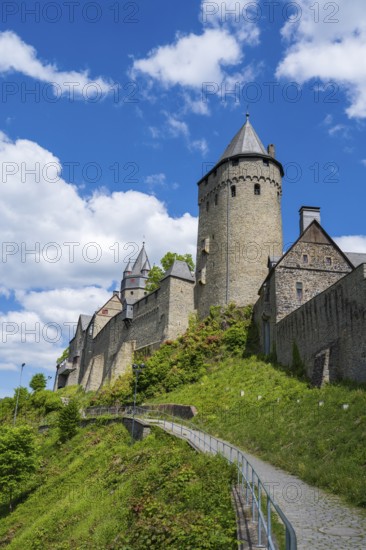 Altena Castle, Altena, Sauerland, Westphalia, North Rhine-Westphalia, Germany
