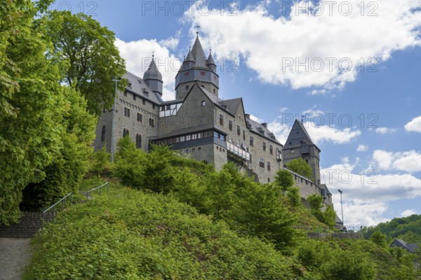 Altena Castle, Altena, Sauerland, Westphalia, North Rhine-Westphalia, Germany
