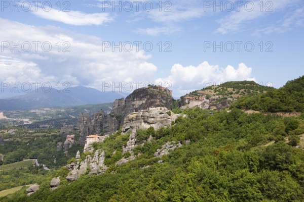 Meteora Rocks and Monasteries, Kalambaka, Thessaly, Greece
